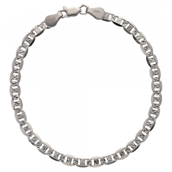 Armkette echt Silber 925 rhodiniert 19 cm lang