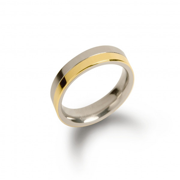 Partnerring Ring von BOCCIA TITANIUM aus Titan in bicolor