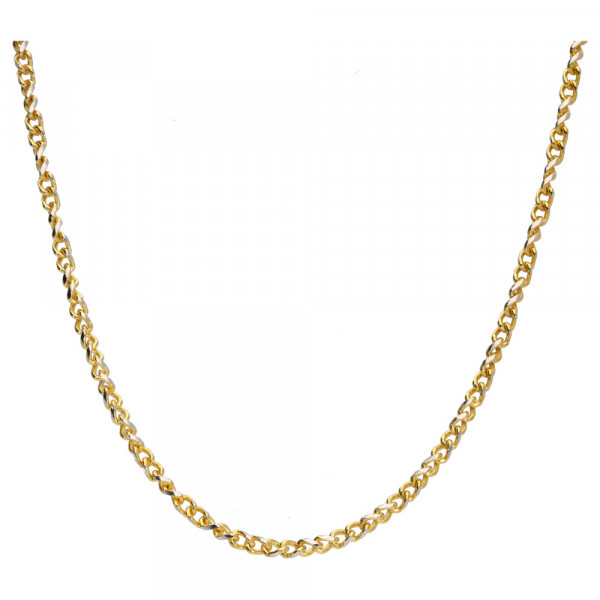 Kette Halskette echt Gold 333 (8 kt) in bicolor