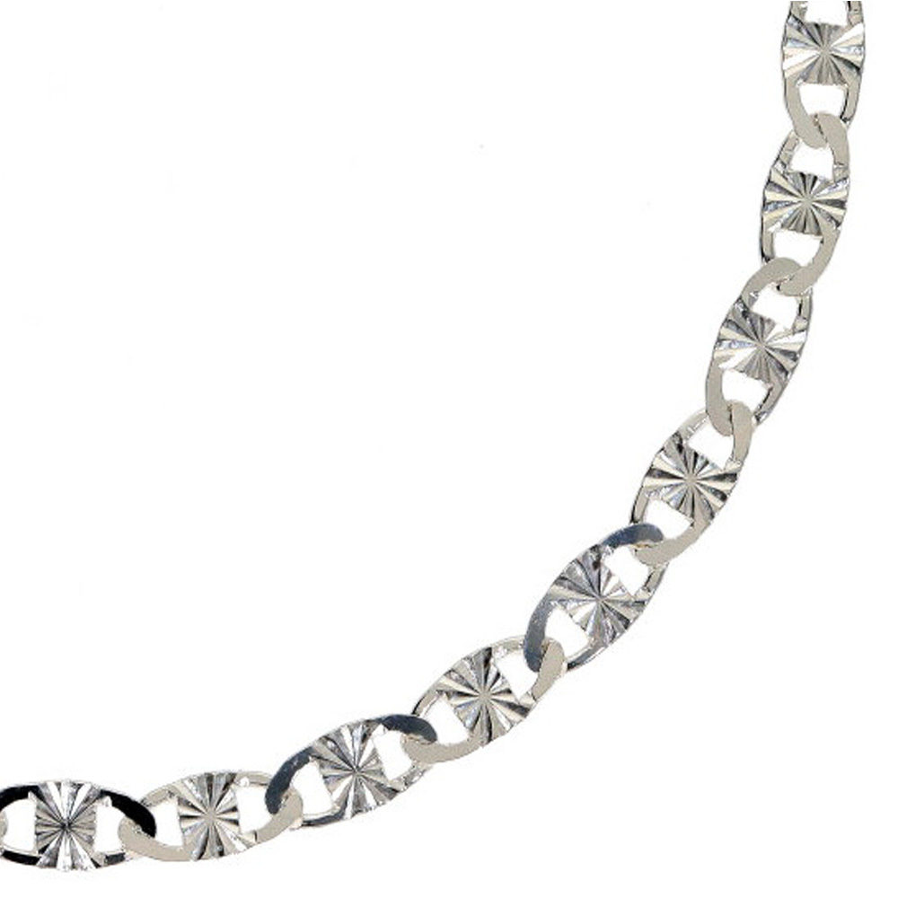 Fußkette aus Silber 925 in hochwertiger Juwelierqualität. | TR-SCHMUCK