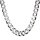 Panzer Kette Collier 5,5 mm breit echt Silber 925 50 cm