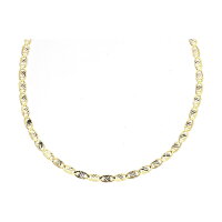 Kette Collier aus echt Gold 333 (8 kt) in bicolor 45 cm lang