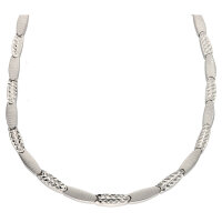 Damen Collier echt Silber 925 Sterlingsilber rhodiniert