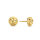 Ohrstecker echt Gold 585 (14 kt) diamantiert