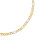 Damen Collier echt Gold 333 (8 kt) bicolor