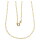 Damen Collier echt Gold 333 (8 kt) bicolor