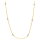 Kette Collier echt Gold 375 (9 kt) Rundanker 45 cm lang