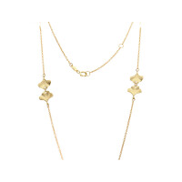 Kette Collier Ginkgo echt Gold 333 (8 kt) Rundanker 45 cm...