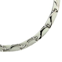 Armband aus Titan TITANIUM matt poliert  19 cm lang