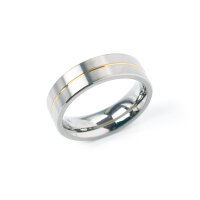 Partnerring Trauring von BOCCIA TITANIUM aus Titan in...