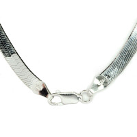 Damen Halskette Collier echt Silber 925 rhodiniert