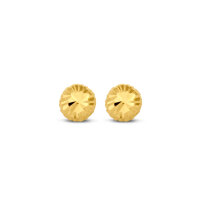 Ohrstecker echt Gold 585 (14 kt) Halbkugel 3 mm...