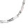 Damen Collier echt Silber 925 Sterlingsilber rhodiniert 42 cm lang