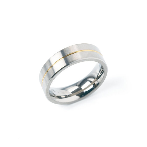 Ring von BOCCIA TITANIUM aus Titan in bicolor