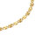 Armkette echt Gold 375 (9 kt)  mit Diamantschliff 19 cm lang