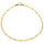 Armkette echt Gold 375 (9 kt)  mit Diamantschliff 19 cm lang